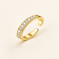 Lucent Stone Toe Ring — product view