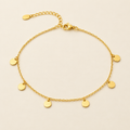 Sola Disc Anklet — product view