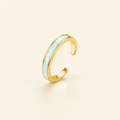 Lumi Inlay Toe Ring — product view